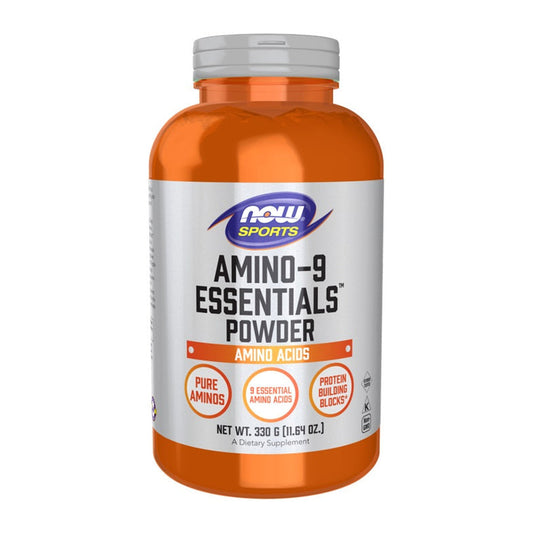 NOW Foods Amino-9 Essentials, Powder - 330 grams
