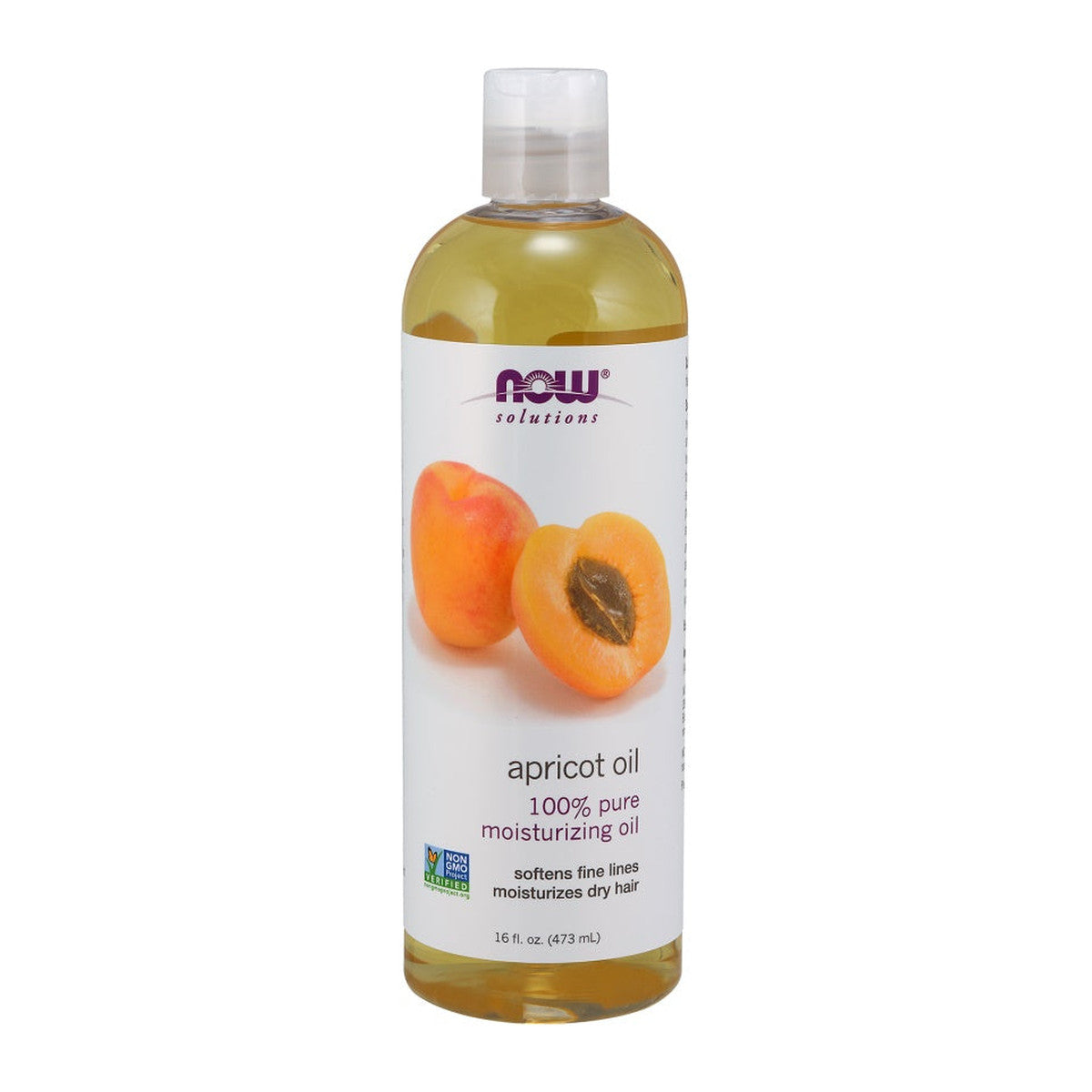 NOW Foods Apricot Oil - 473 ml.