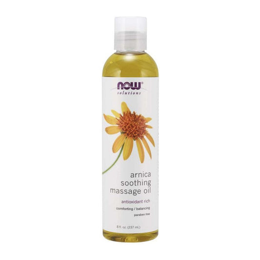 NOW Foods Arnica Soothing Massage Oil - 237 ml.