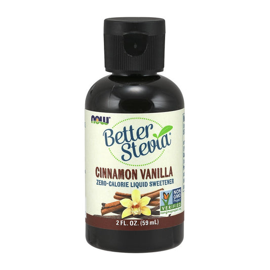 NOW Foods Better Stevia Liquid, English Toffee - 59 ml.