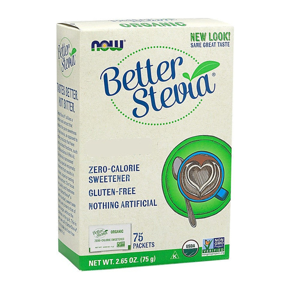 NOW Foods Better Stevia Packets - 75 packets
