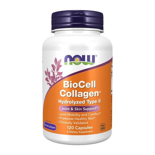 NOW Foods BioCell Collagen Hydrolyzed Type II - 120 caps