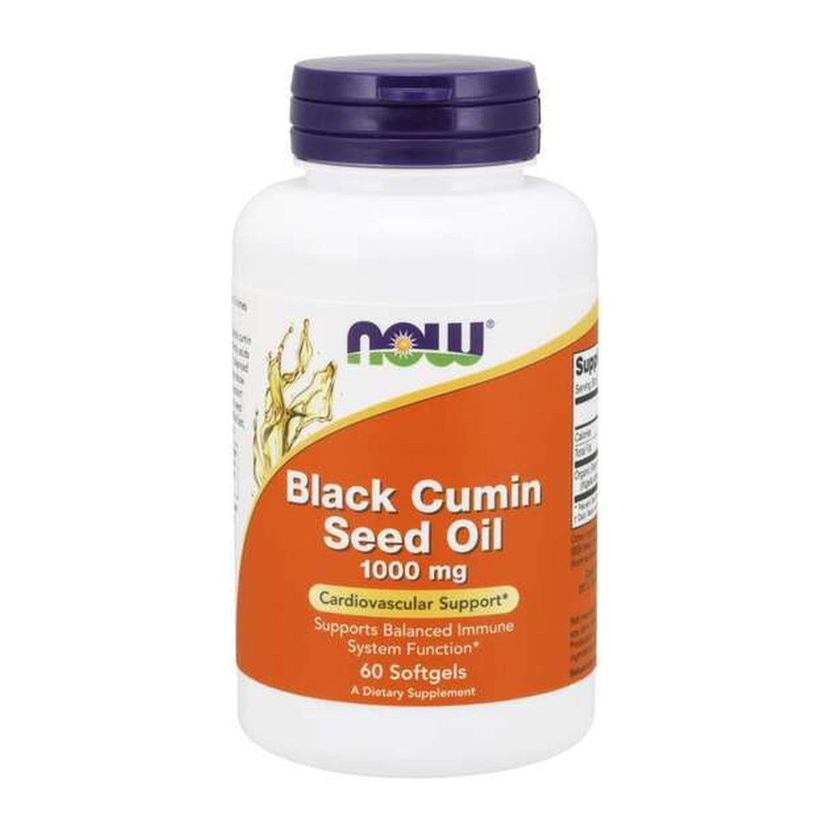 NOW Foods Black Cumin Seed Oil - 60 softgels