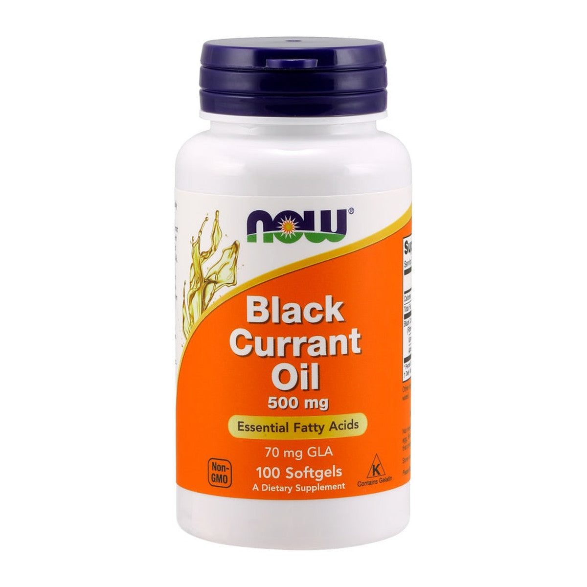 NOW Foods Black Currant Oil, 500mg - 100 softgels