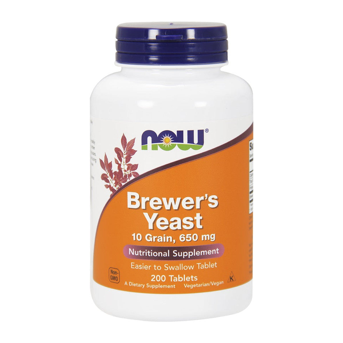 NOW Foods Brewer's Yeast, Tablets - 200 tablets