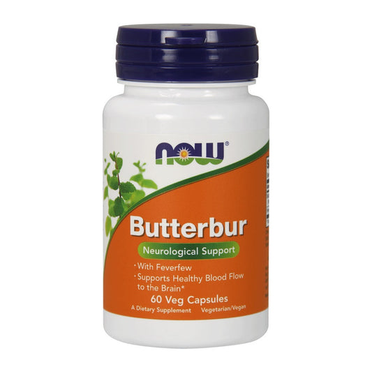 NOW Foods Butterbur - 60 vcaps