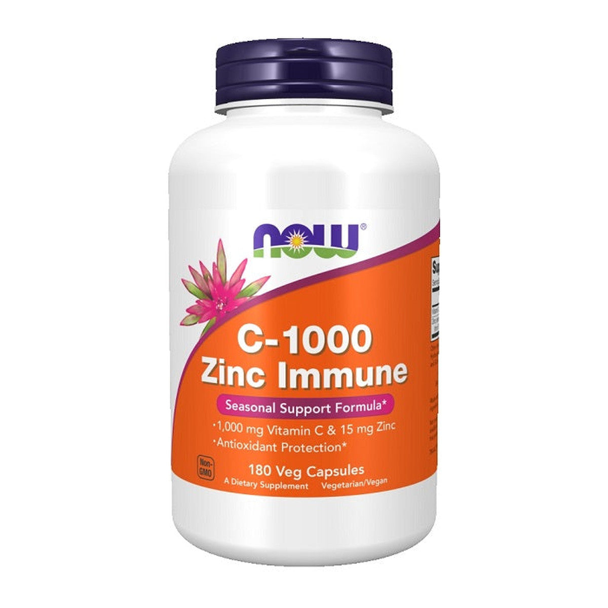 NOW Foods C-1000 Zinc Immune - 180 vcaps