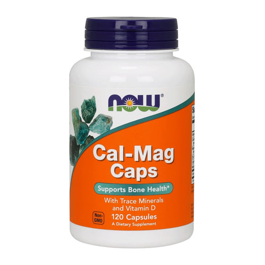 NOW Foods Cal-Mag Caps - 120 caps