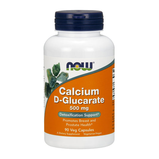 NOW Foods Calcium D-Glucarate, 500mg - 90 vcaps