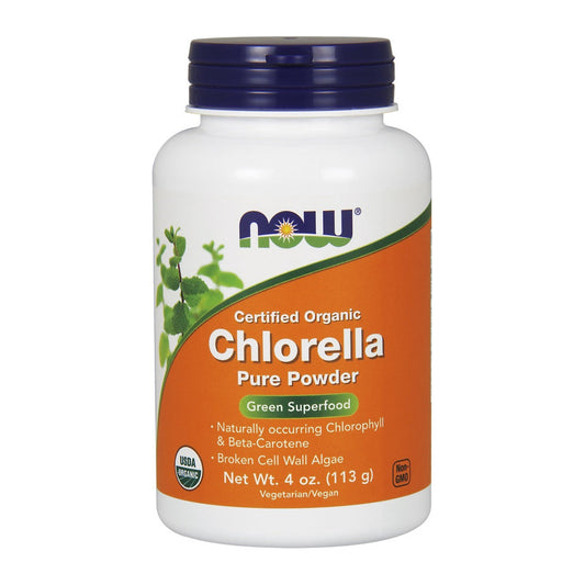 NOW Foods Chlorella, Pure Powder - 113g