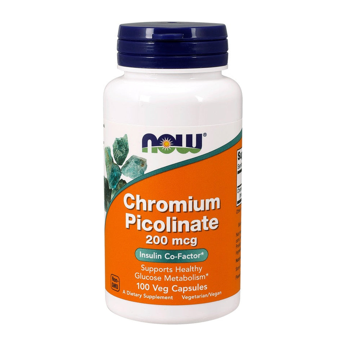 NOW Foods Chromium Picolinate, 200mcg - 100 vcaps