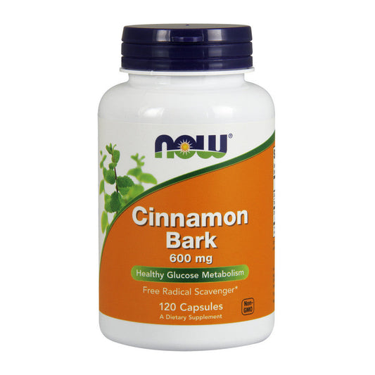 NOW Foods Cinnamon Bark, 600mg - 120 caps