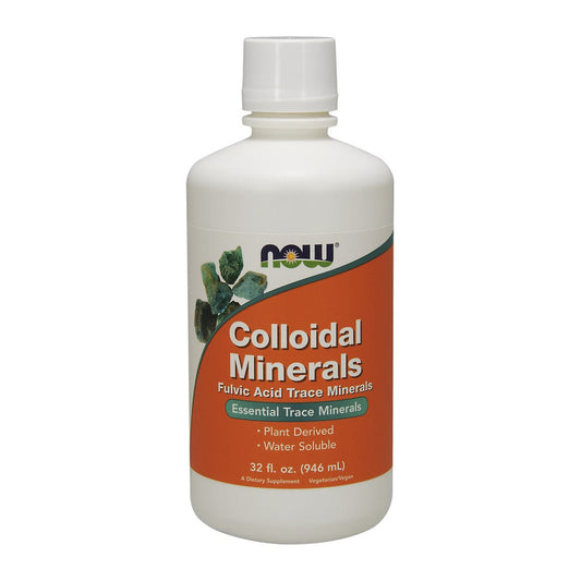 NOW Foods Colloidal Minerals, Raspberry - 946 ml.