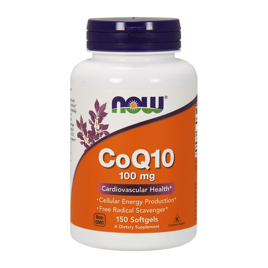 NOW Foods CoQ10, 100mg - 150 softgels
