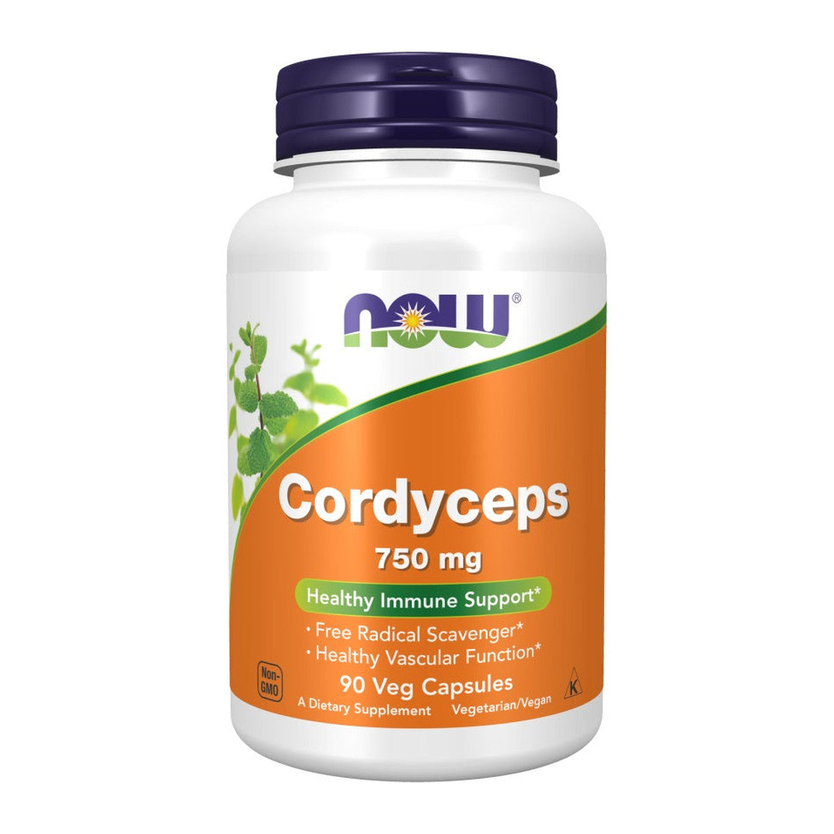NOW Foods Cordyceps, 750mg - 90 vcaps