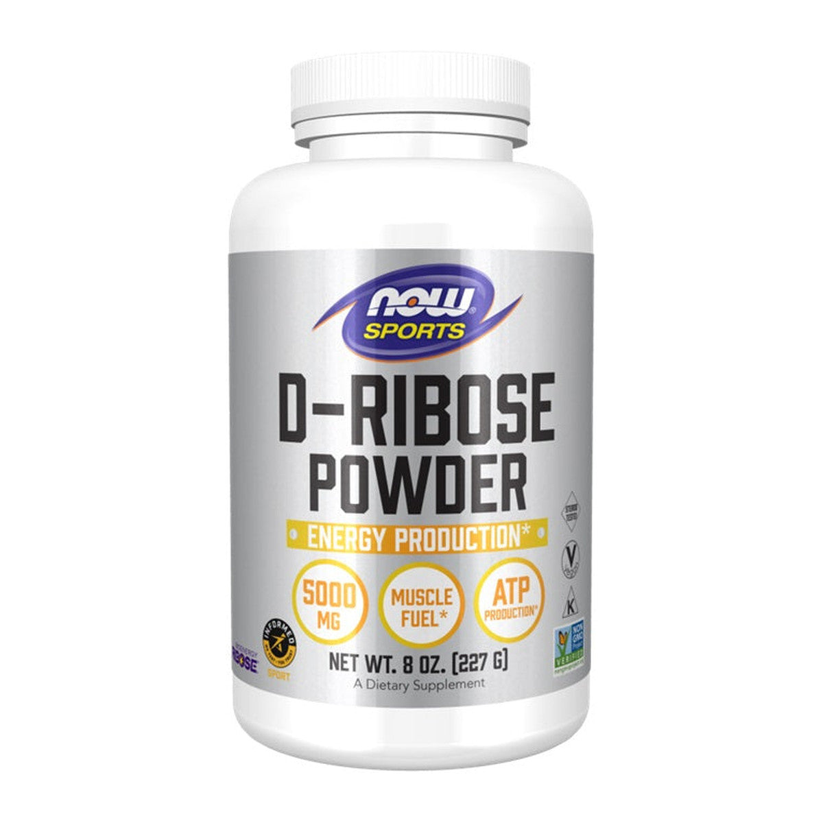 NOW Foods D-Ribose, Powder - 227g