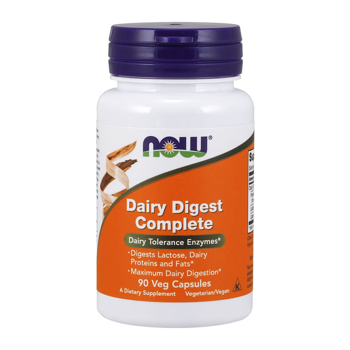 NOW Foods Dairy Digest Complete - 90 vcaps