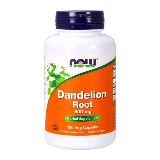 NOW Foods Dandelion Root, 500mg - 100 vcaps