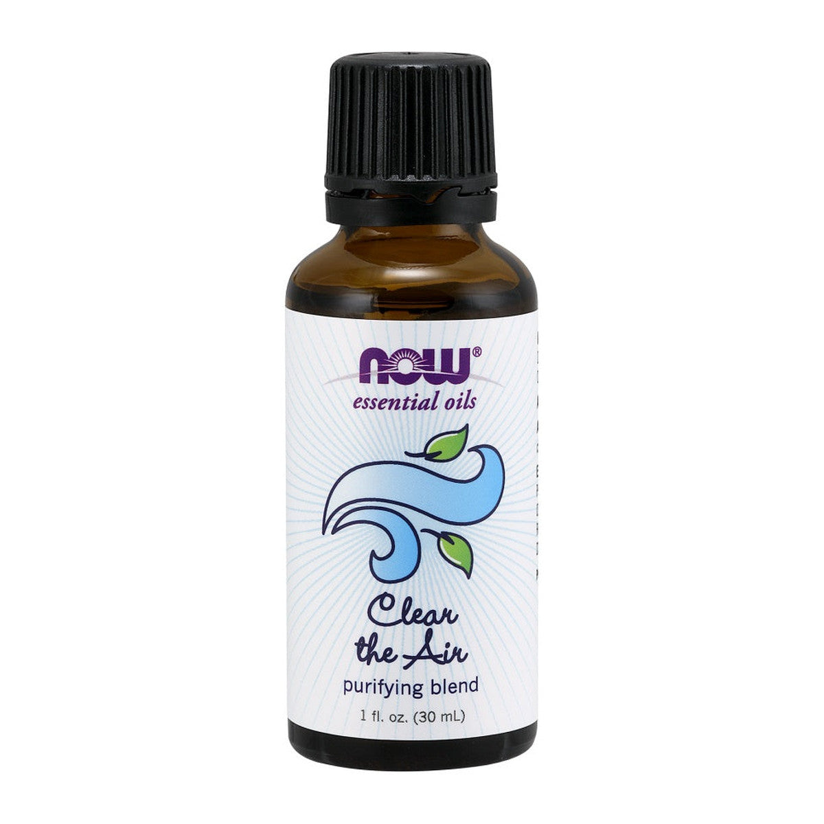 NOW Foods Essential Oil, Clear the Air Oil Blend - 30 ml.