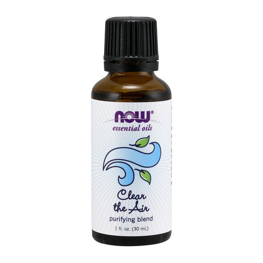 NOW Foods Essential Oil, Clear the Air Oil Blend - 30 ml.