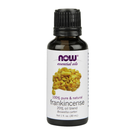 NOW Foods Essential Oil, Frankincense Oil 20% Oil Blend - 30 ml.