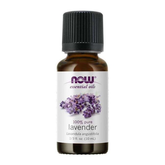 NOW Foods Essential Oil, Lavender Oil 100% Pure - 10 ml.