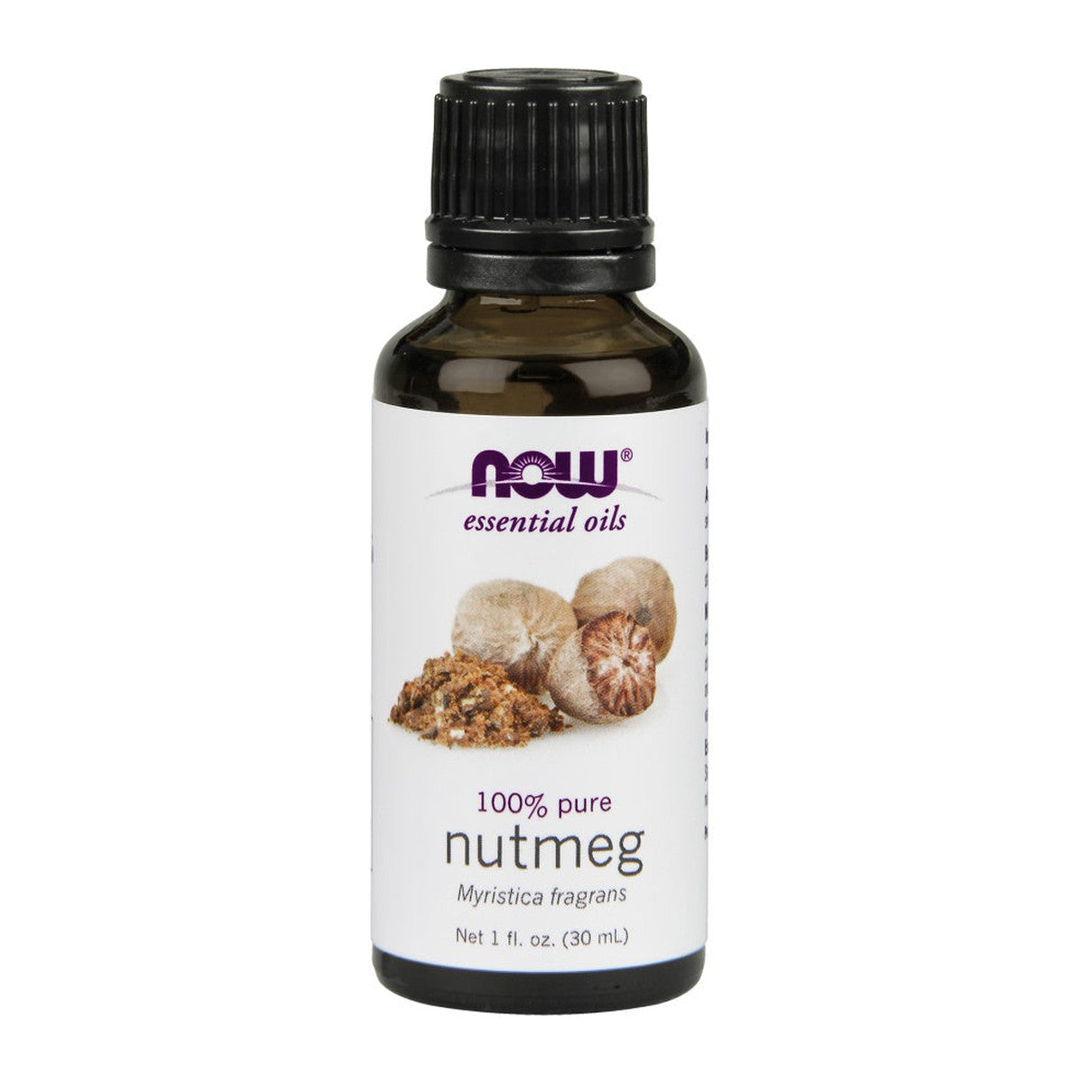 NOW Foods Essential Oil, Nutmeg Oil - 30 ml.