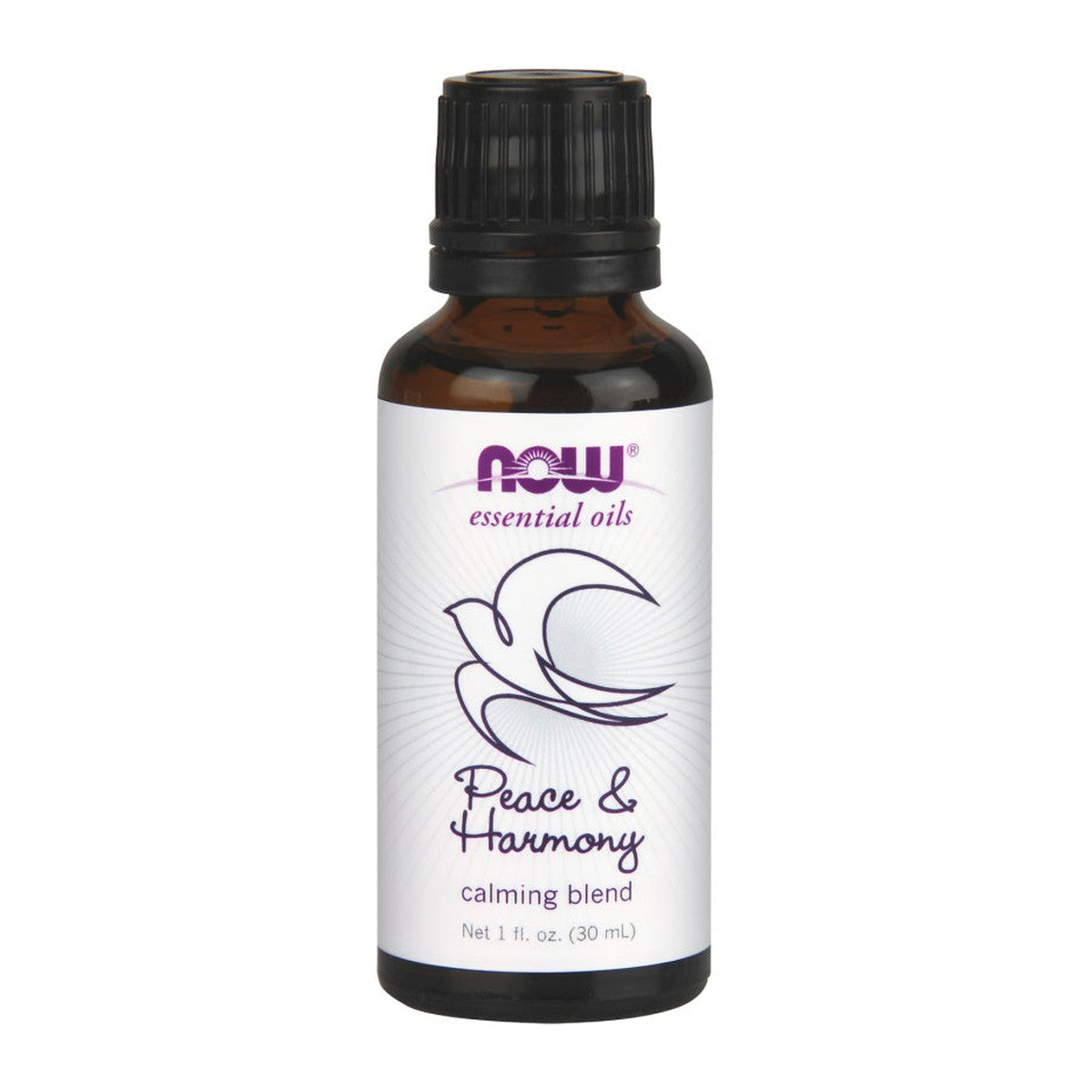NOW Foods Essential Oil, Peace & Harmony Oil Blend - 30 ml.
