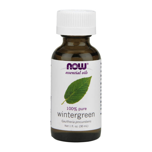 NOW Foods Essential Oil, Wintergreen Oil - 30 ml.