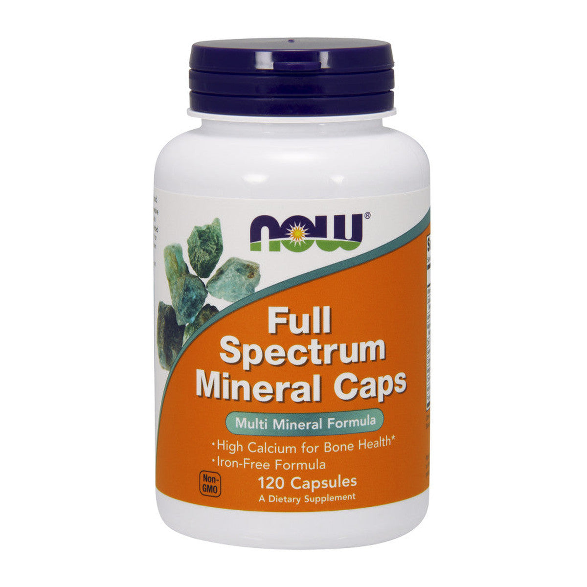 NOW Foods Full Spectrum Minerals, Iron-Free - 120 caps