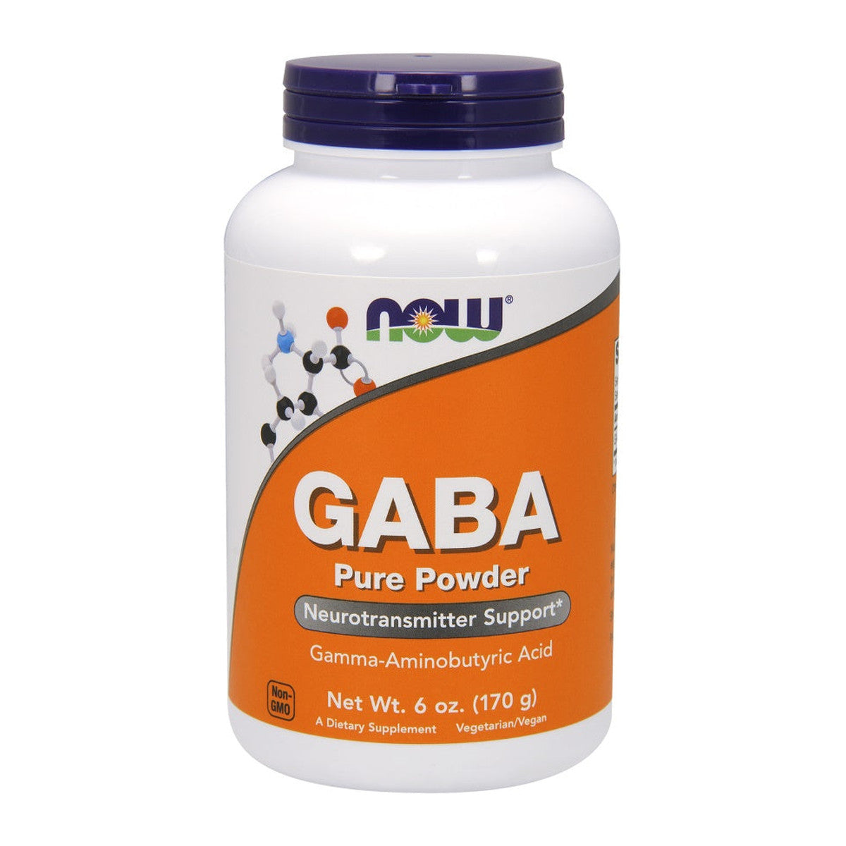 NOW Foods GABA, Pure Powder - 170g
