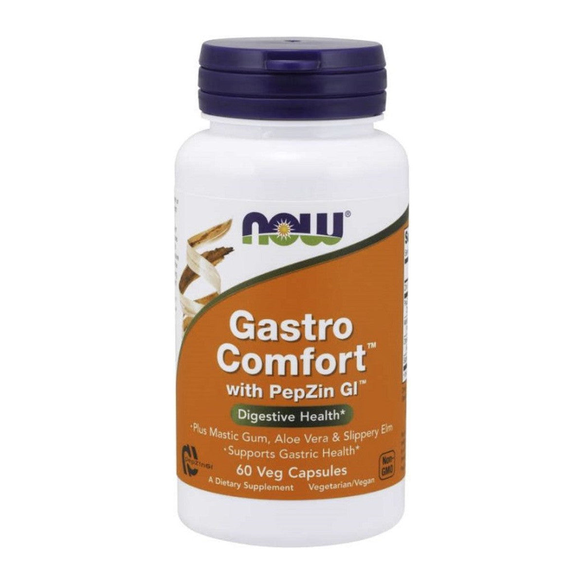 NOW Foods Gastro Comfort with PepZin GI - 60 vcaps