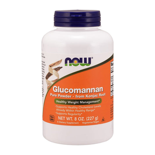 NOW Foods Glucomannan from Konjac Root, Pure Powder - 227g