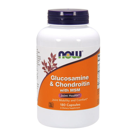NOW Foods Glucosamine & Chondroitin with MSM - 180 caps
