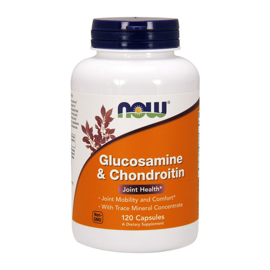 NOW Foods Glucosamine & Chondroitin with Trace Mineral Concentrate