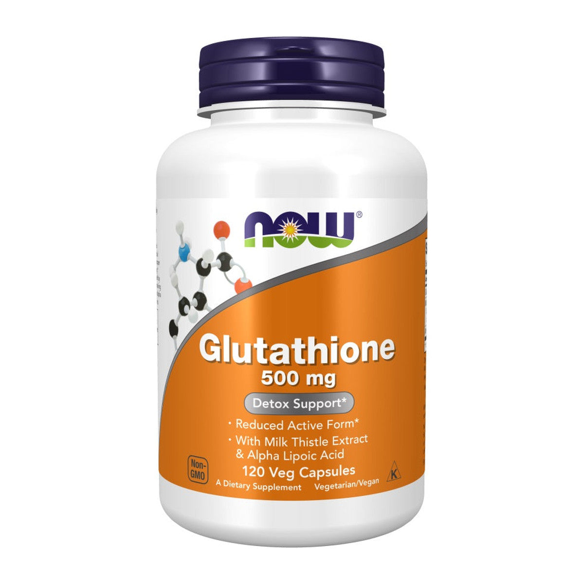 NOW Foods Glutathione, 500mg - 120 vcaps