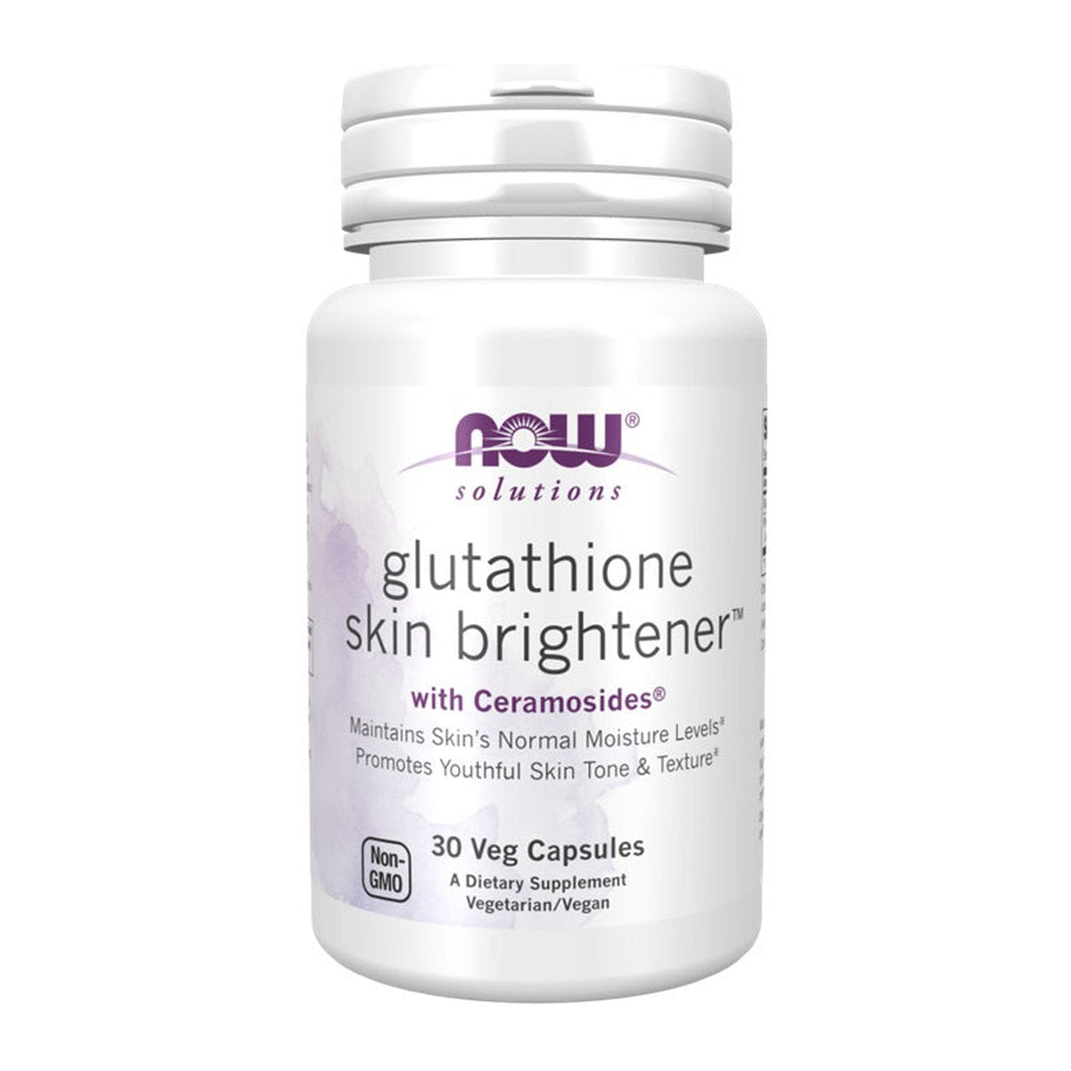 NOW Foods Glutathione Skin Brightener with Ceramosides - 30 vcaps