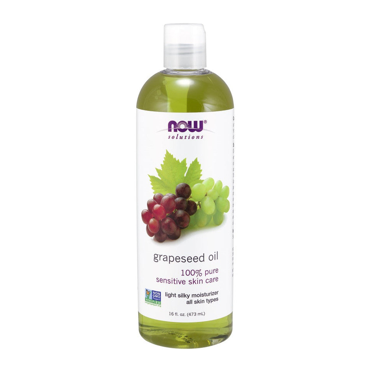 NOW Foods Grapeseed Oil - 473 ml.