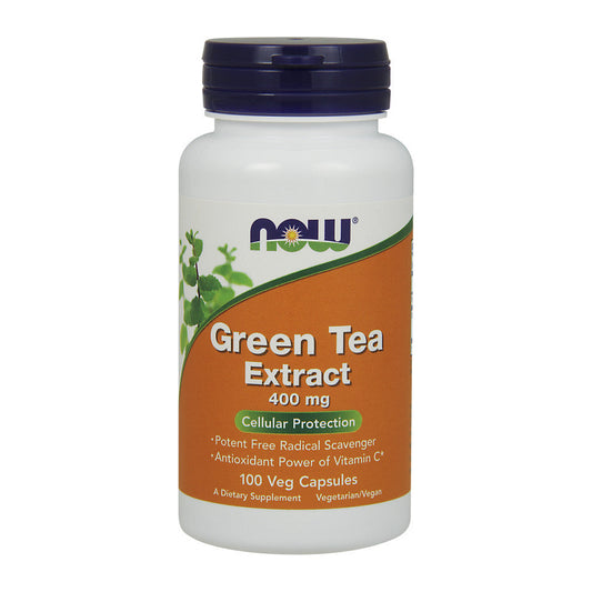 NOW Foods Green Tea Extract, 400mg - 100 vcaps