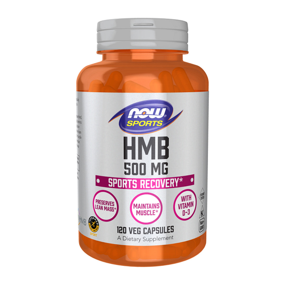 NOW Foods HMB, 500mg - 120 vcaps