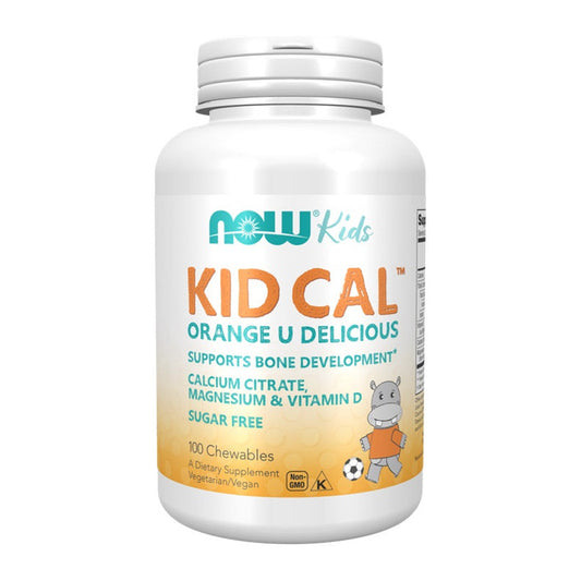NOW Foods Kid Cal, Orange U Delicious - 100 chewables