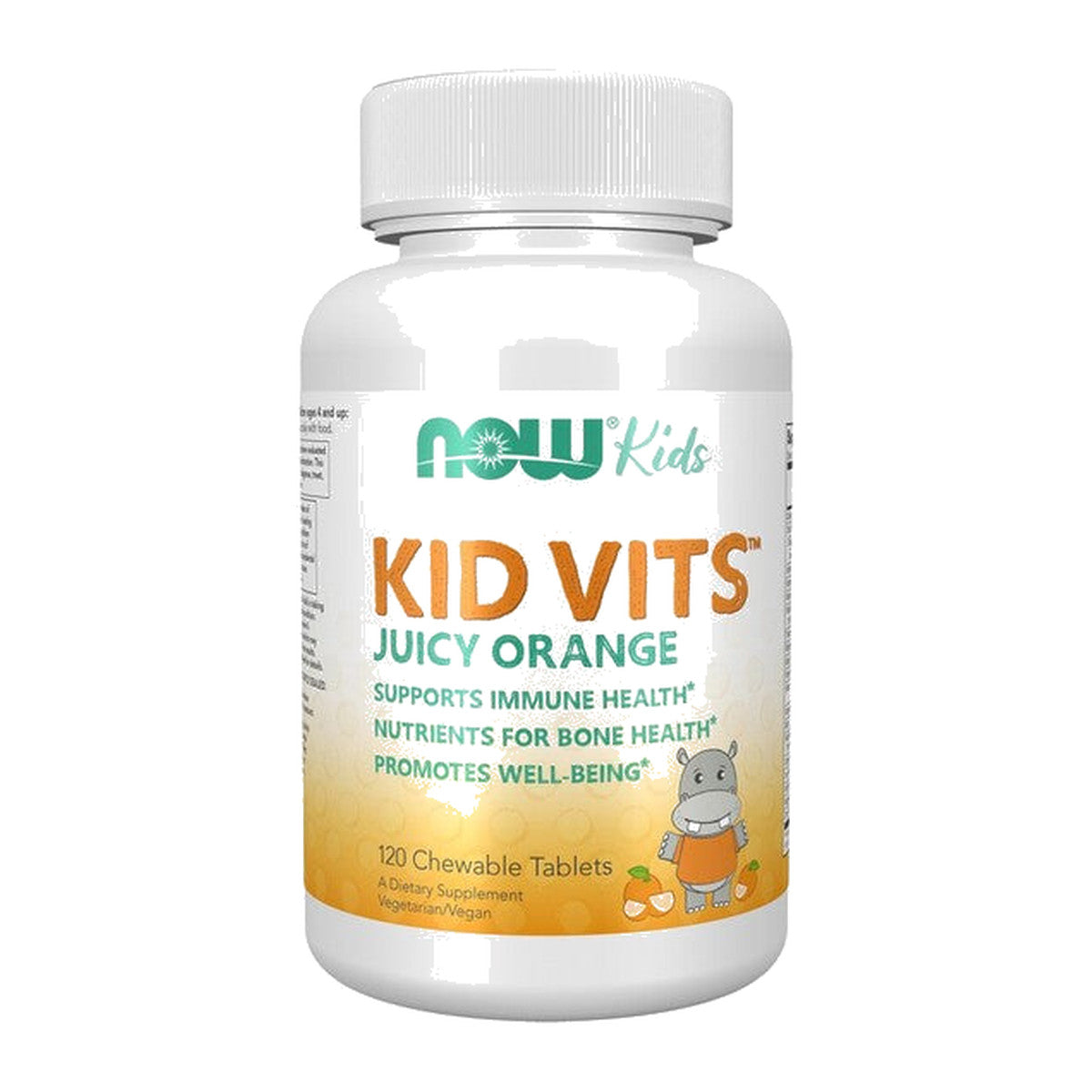 NOW Foods Kid Vits, Juicy Orange - 120 chewables