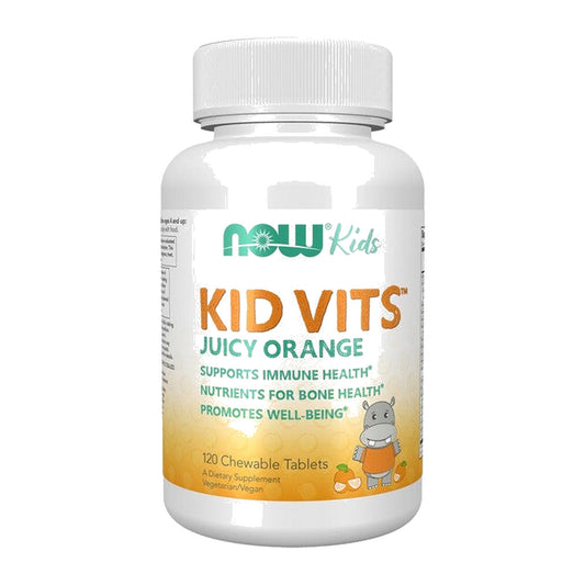NOW Foods Kid Vits, Juicy Orange - 120 chewables