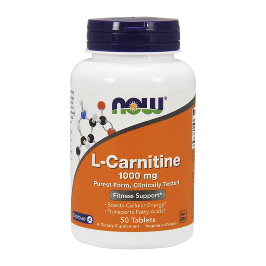 NOW Foods L-Carnitine, 1000mg - 50 tabs
