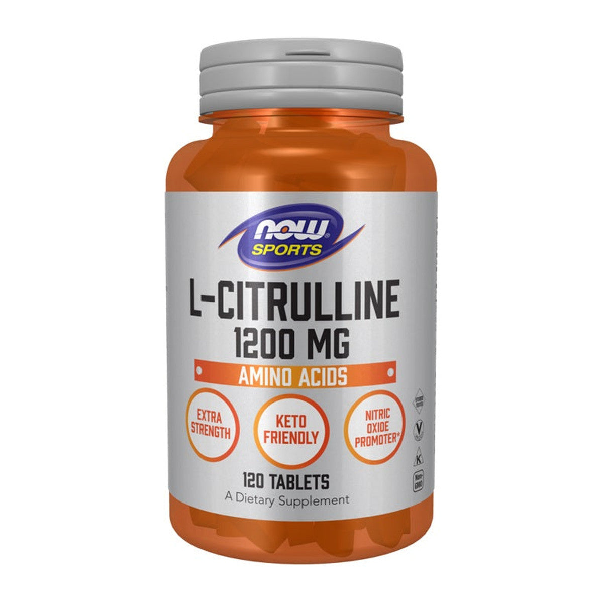 NOW Foods L-Citrulline, 1200mg Extra Strength - 120 tabs