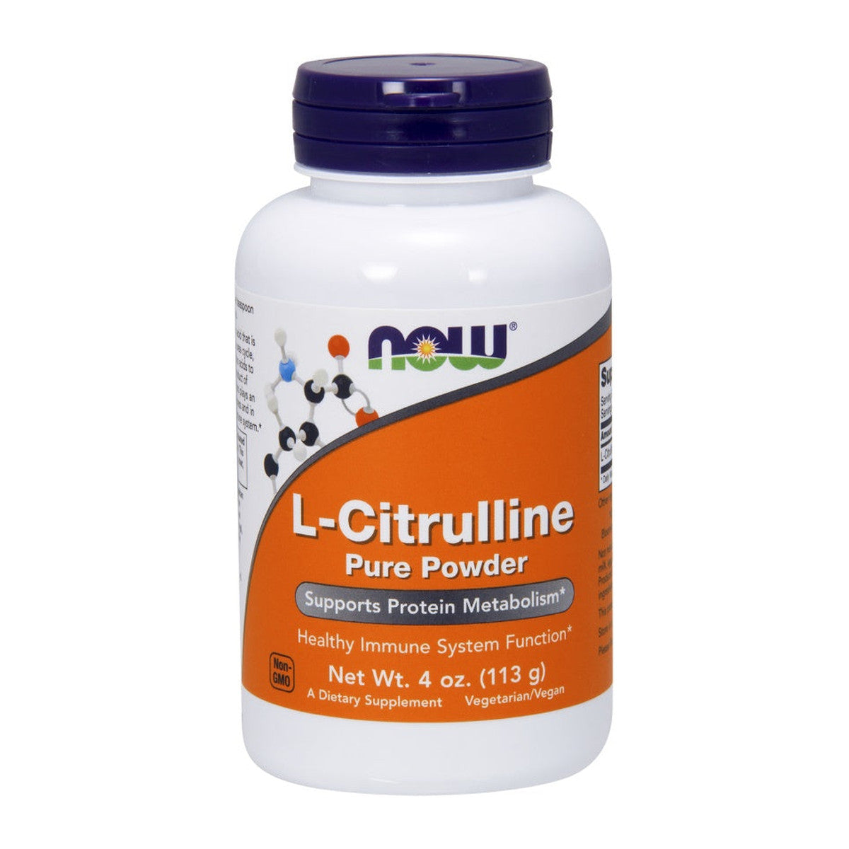 NOW Foods L-Citrulline, Pure Powder - 113g
