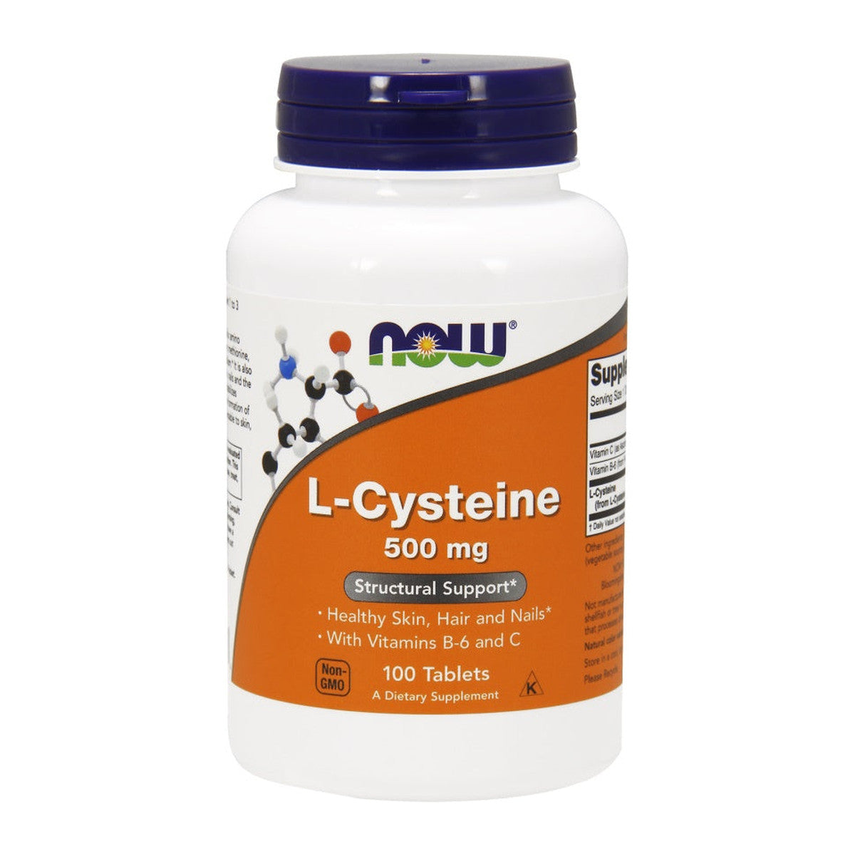 NOW Foods L-Cysteine, 500mg - 100 tablets