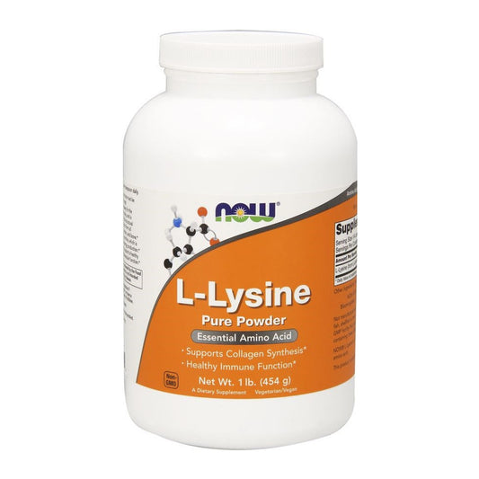 NOW Foods L-Lysine, 1000mg (Powder) - 454g