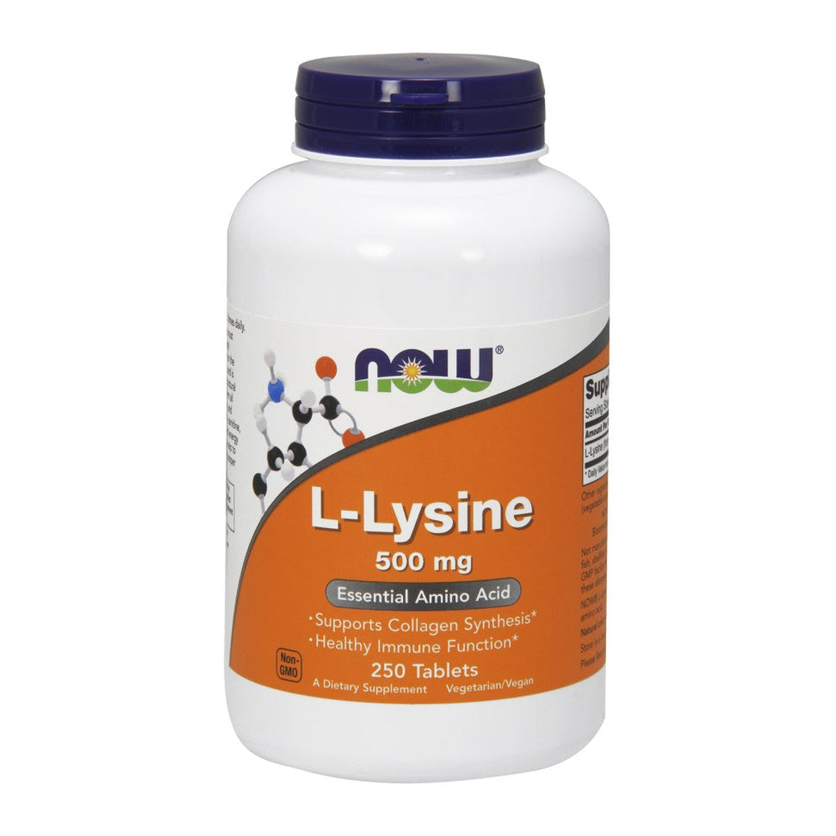 NOW Foods L-Lysine, 1000mg - 250 tabs