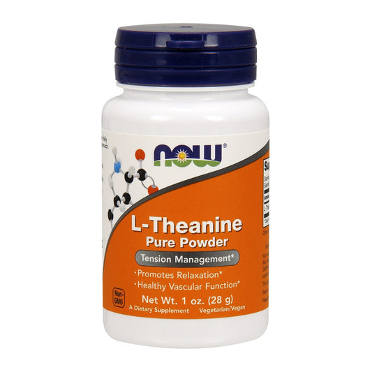 NOW Foods L-Theanine, Pure Powder - 28g